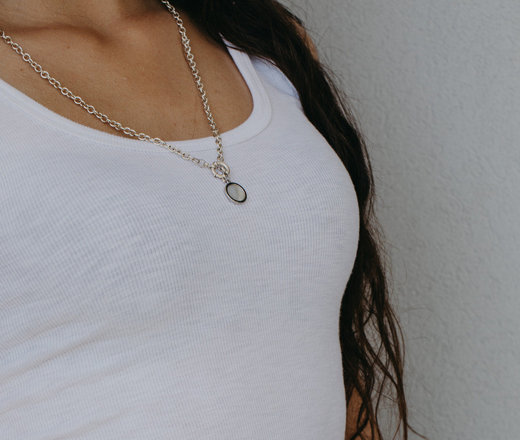 שרשרת כסף ספארק