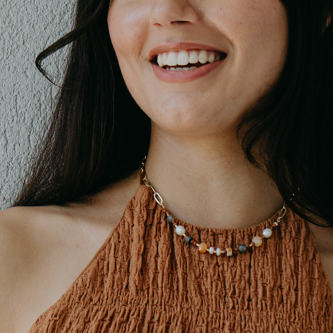 שרשרת כסף ריינבו