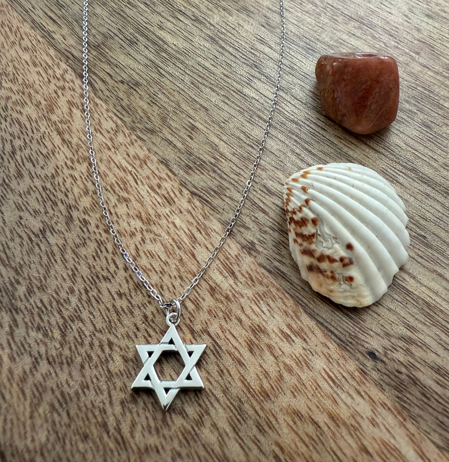 שרשרת כסף מגן דוד