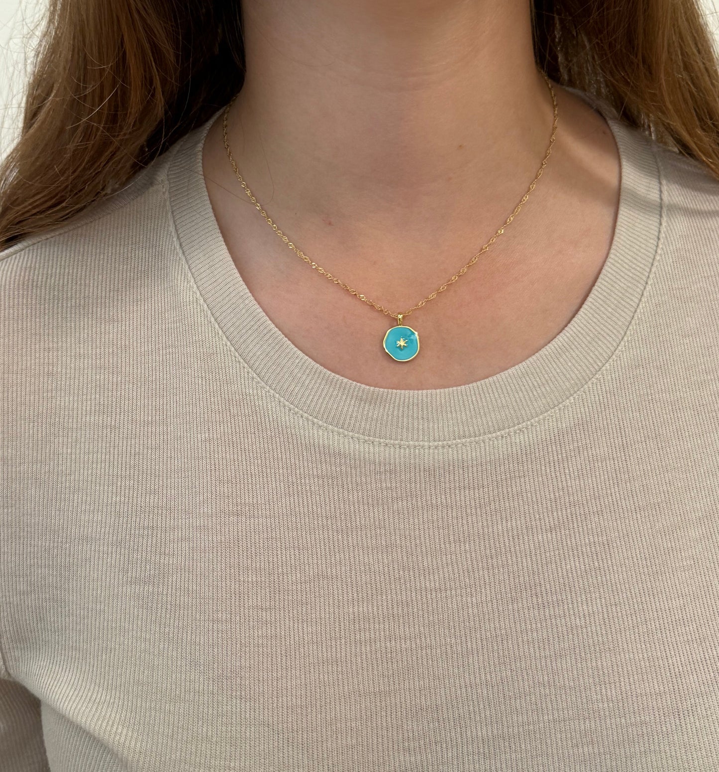 שרשרת זהב כוכבת הים