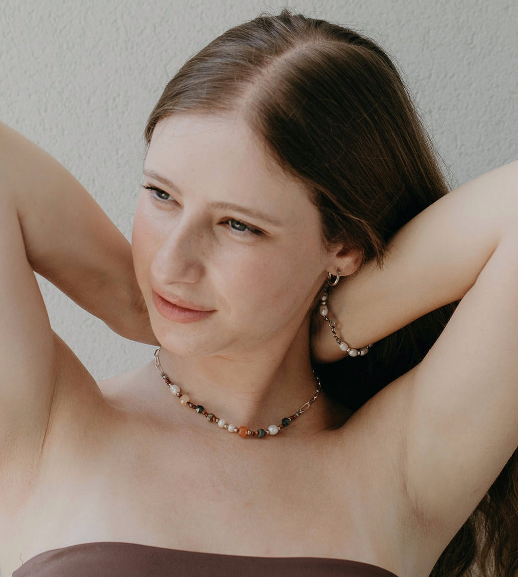 שרשרת כסף ריינבו