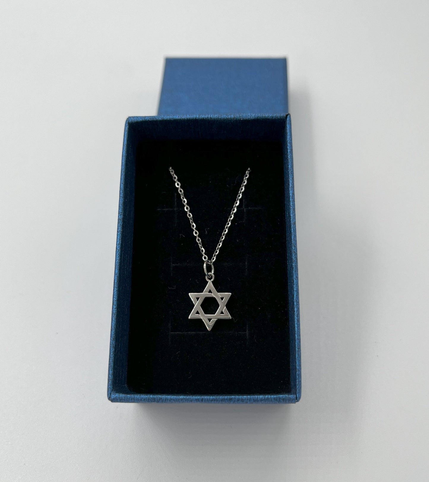 שרשרת כסף מגן דוד